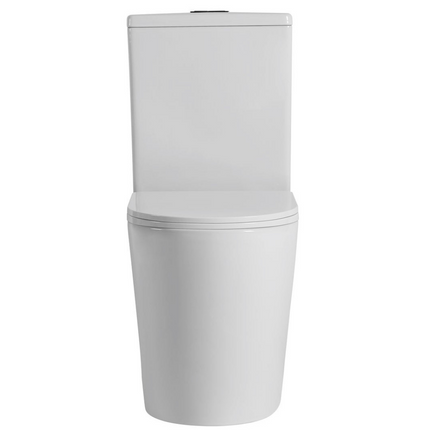 Alice Rimless Back to Wall Toilet Suite Ceramic White 655X380X870 ,