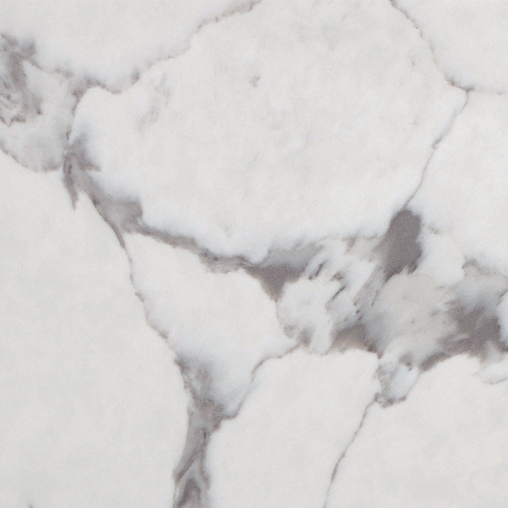 Fienza Sarah Calacatta Marble Semi Inset Basin Top, 1800mm, Double Bowl, 2 Tap Hole ,