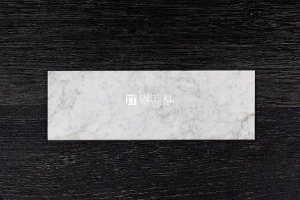 Carrara White Honed Marble 100X300mm ,