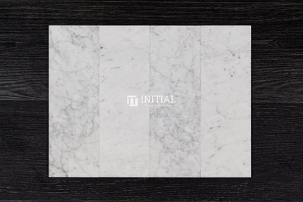 Carrara White Honed Marble 100X300mm ,