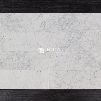 Carrara White Honed Marble 100X300mm ,