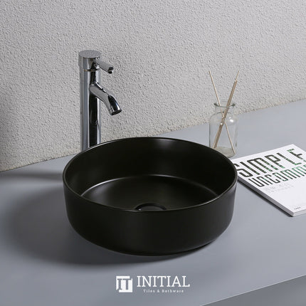 Matt Black Above Counter Basin 360x360x120 ,