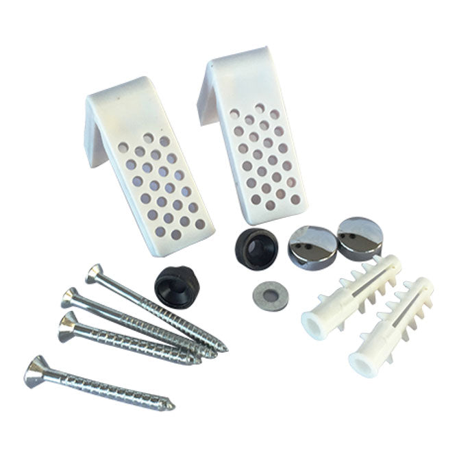 Fienza Pan Screws & L Brackets For Toilets