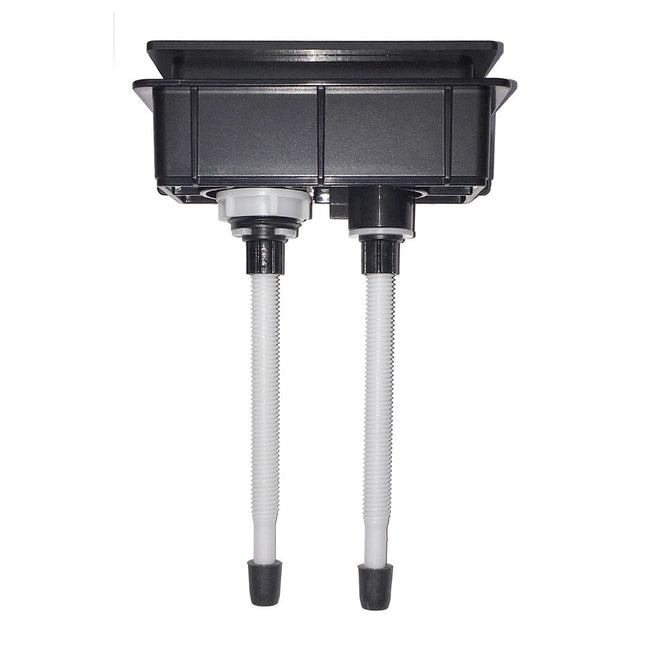Fienza Rectangular Flush Buttons For Back To Wall Toilets, Gloss White ,