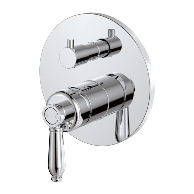 Fienza Eleanor Wall Mounted Shower Diverter Mixer Chrome , Default Title