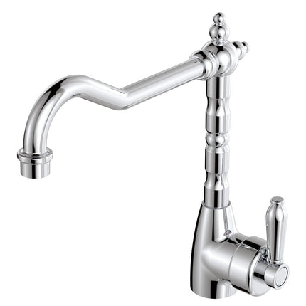 Eleanor Shepherds Crook Kitchen Sink Mixer Chrome ,