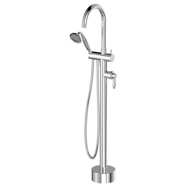 Eleanor Floor Mixer and Shower Chrome ,