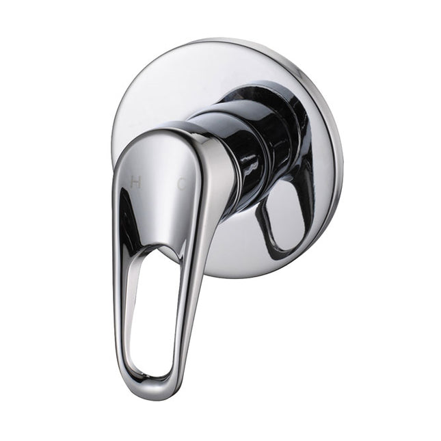 Fienza Loop Chrome Wall Shower Mixer ,