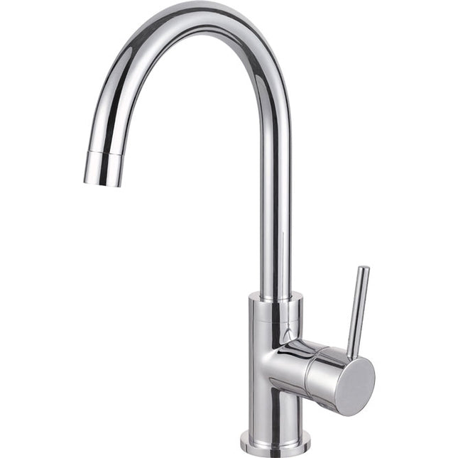 Isabella Gooseneck Sink Mixer Chrome ,