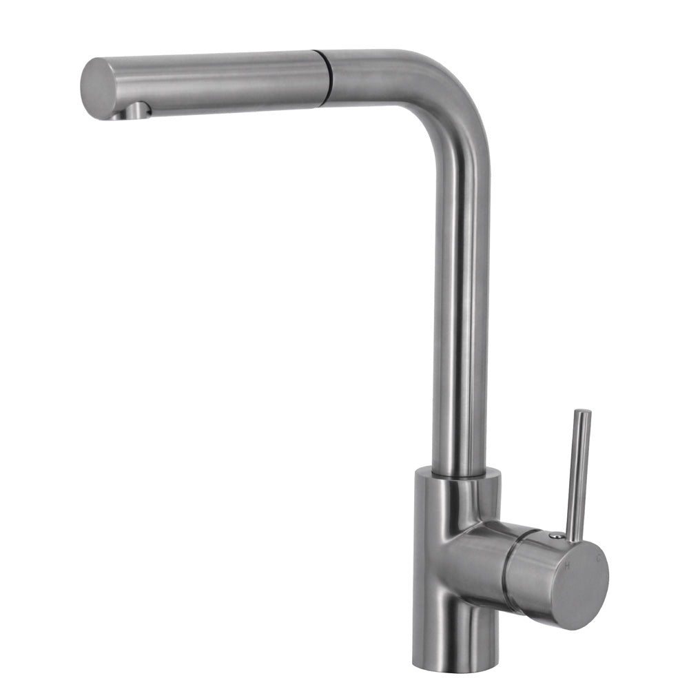 Isabella Deluxe Pull Out Kitchen Mixer Brushed Nickel ,