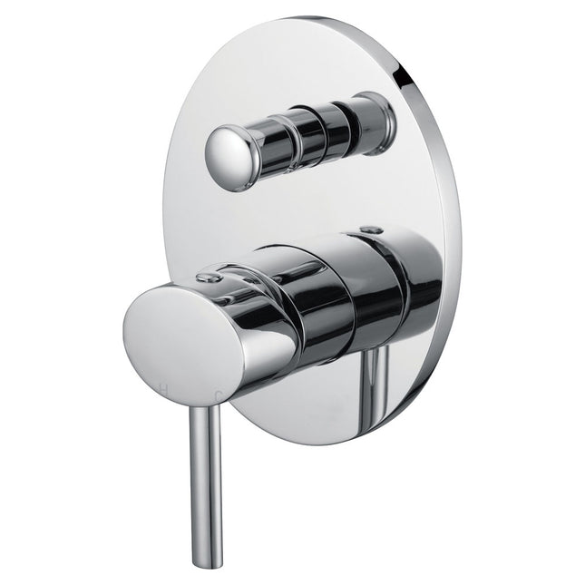 Fienza Ovalie Chrome Wall Shower Diverter Mixer ,