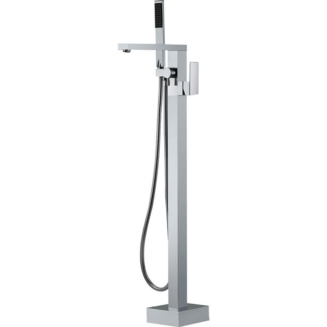 Jet Floor Mounted Mixer with Shower Head ,