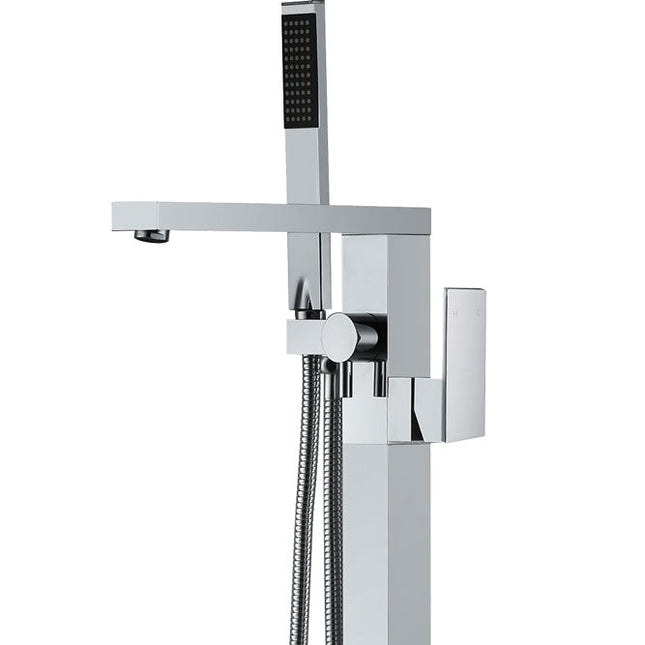 Jet Floor Mounted Mixer with Shower Head ,