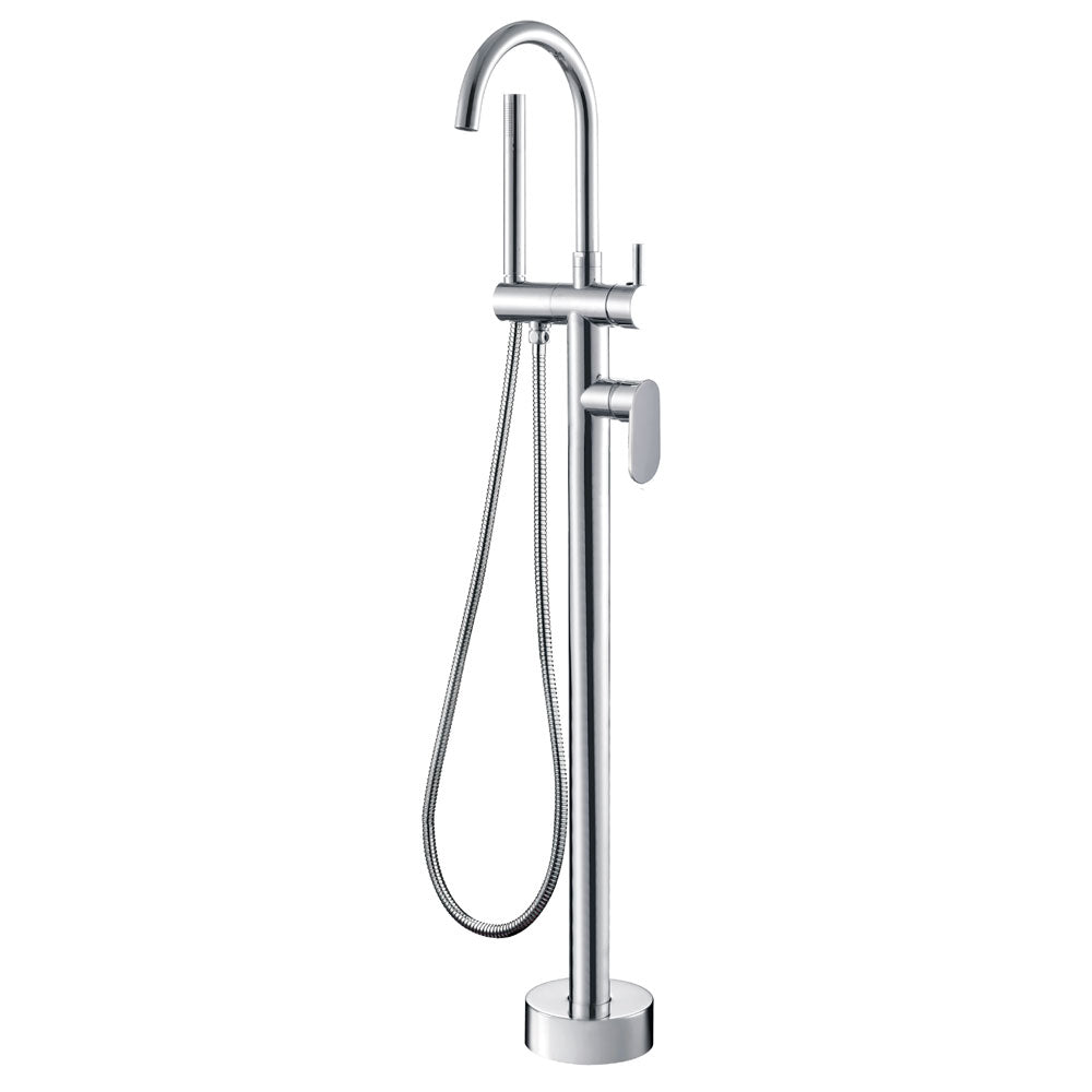 Empire Floor Mounted Bath Mixer with Hand Shower ,