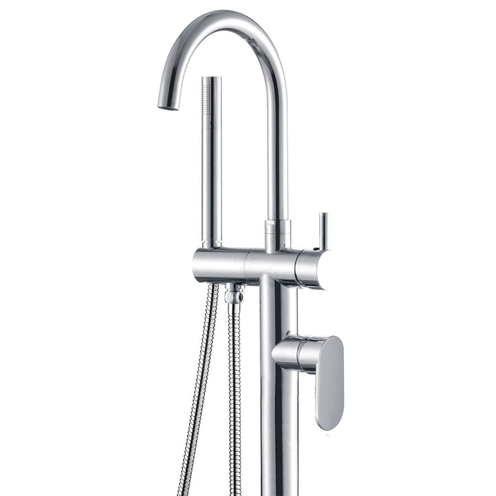 Empire Floor Mounted Bath Mixer with Hand Shower ,