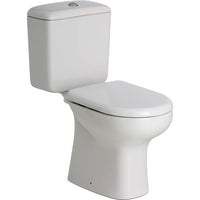 Fienza Rak Liwa Close Coupled Toilet Suite, Gloss White, P-Trap ,