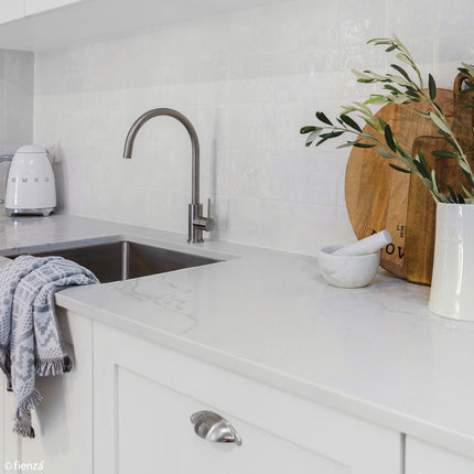 Kaya Sink Mixer Brushed Nickel ,