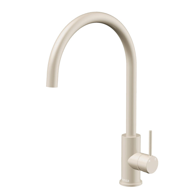 Kaya Sink Mixer Warm White Gloss ,