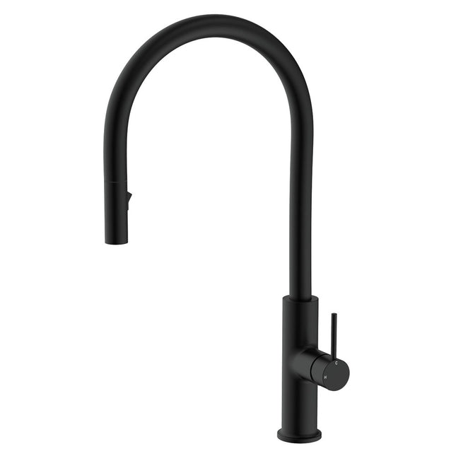 Kaya Pull Out Sink Mixer Matte Black ,