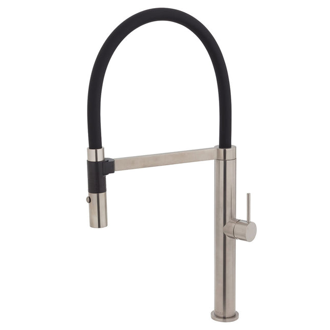 Kaya Pull Down Sink Mixer Brushed Nickel ,