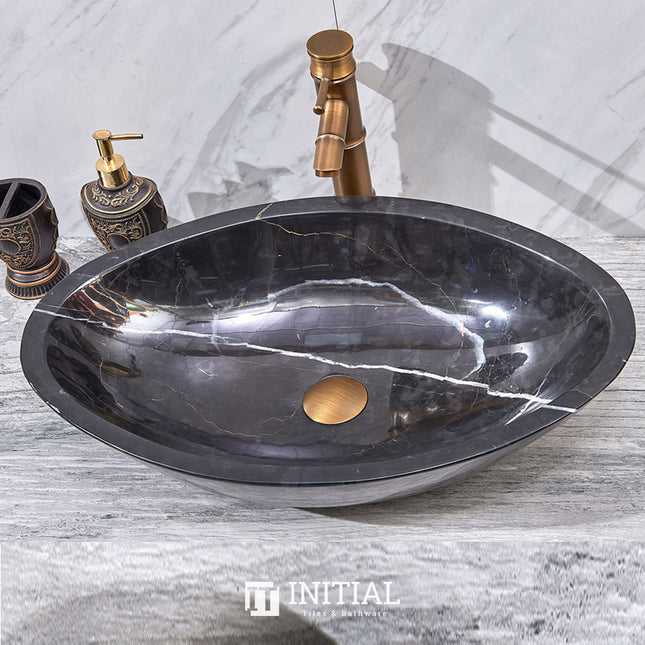 Above Counter Stone Basin Oval Shape Marble Surface Basin 600x380x150 ,