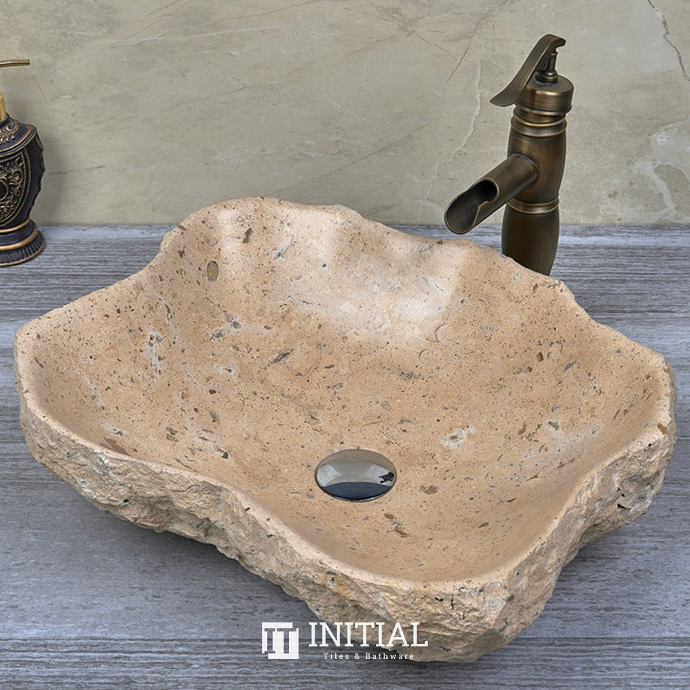 Above Counter Stone Basin Marble Surface Basin 500x380x150 ,