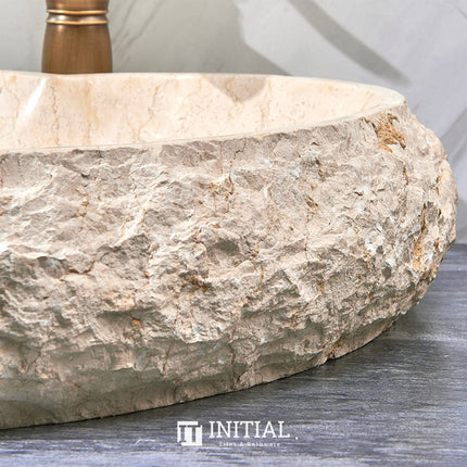 Above Counter Stone Basin Heart Shape Marble Surface Basin 440x460x140 ,