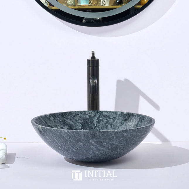 Round Stone Basin Marble Finish 420x420x140 ,