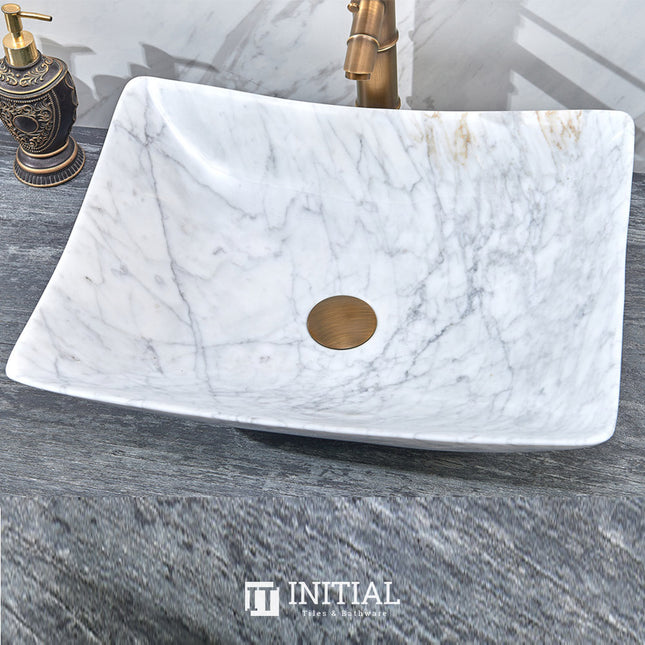 Above Counter Stone Basin Special Shape Marble Surface Basin 500x400x135 ,