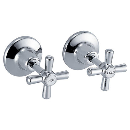 Fienza Houston Chrome Wall Top Assemblies ,