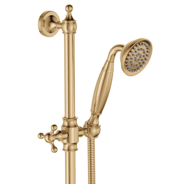 Fienza Lillian Gold Rail Shower Set ,