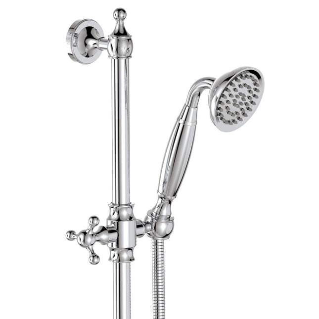 Fienza Lillian Chrome Rail Shower Set ,