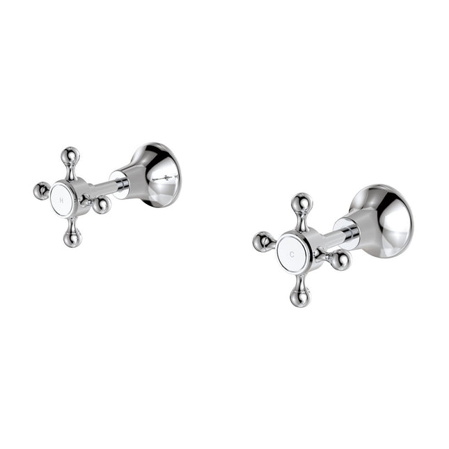 Fienza Lillian Chrome Wall Top Assemblies ,