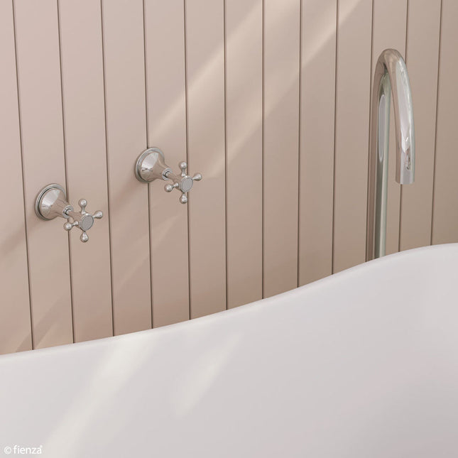 Fienza Lillian Chrome Wall Top Assemblies ,