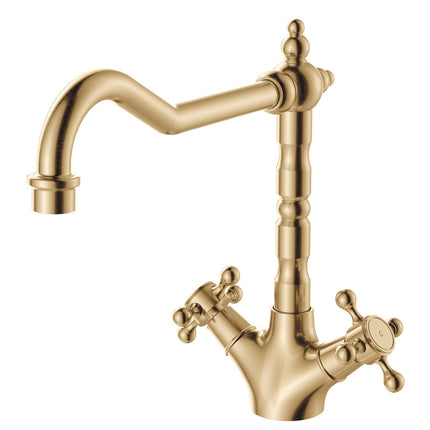 Lillian Shepherds Crook Kitchen Sink Mixer Urban Brass ,