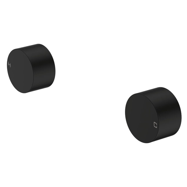 Fienza Kaya Matte Black Wall Top Assemblies ,