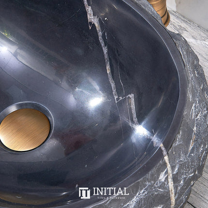 Above Counter Stone Basin Oval Marble Surface Basin 500x400x150 ,