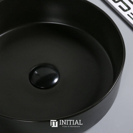 Matt Black Above Counter Basin 360x360x120 ,
