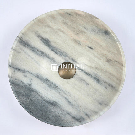 Round Nature Stone Basin Top Mounted 420x420x140 ,