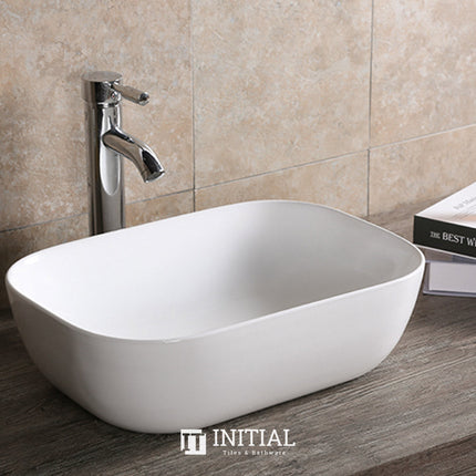 Gloss White Above Counter Basin 460x330x135 ,