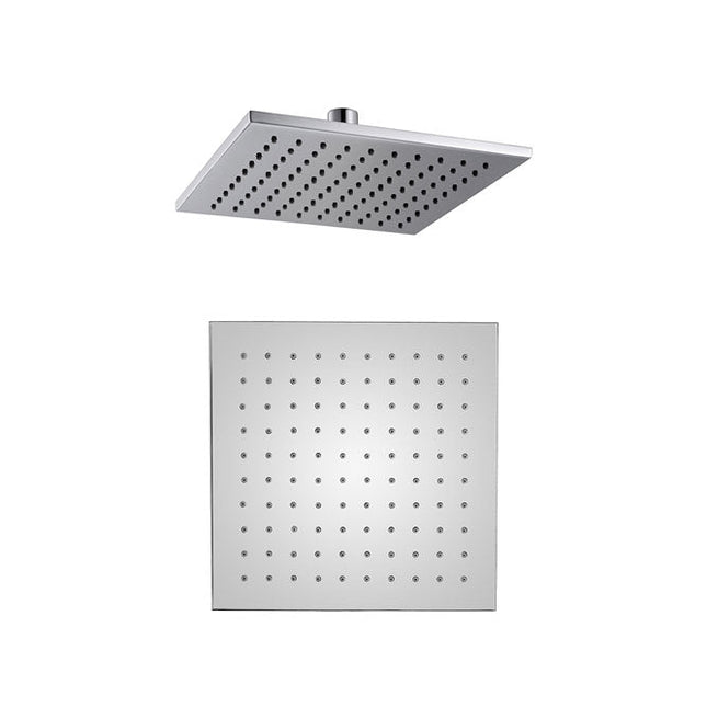 Fienza Modena 200mm Square Chrome Shower Head ,