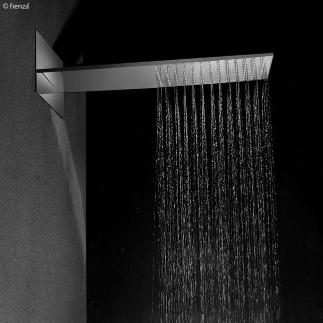 Fienza Komo Chrome Wall Mounted Overhead Sheet Shower ,