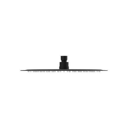 Fienza Slice 300mm Round Matte Black Shower Head ,