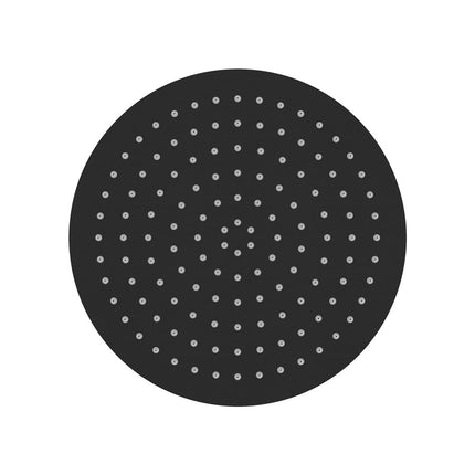 Fienza Slice 300mm Round Matte Black Shower Head ,