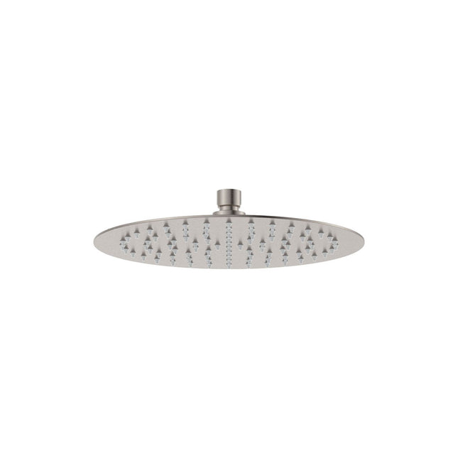 Fienza Kaya 250mm Round Brushed Nickel Shower Head ,