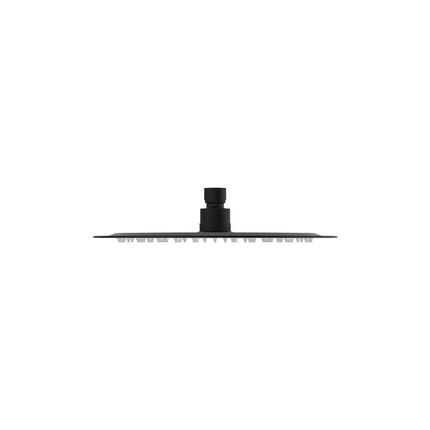 Fienza Kaya 250mm Round Matte Black Shower Head ,