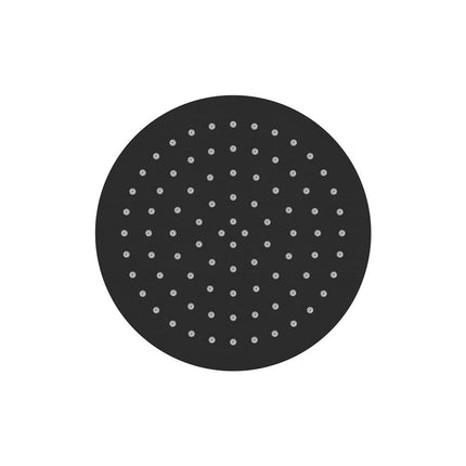 Fienza Kaya 250mm Round Matte Black Shower Head ,