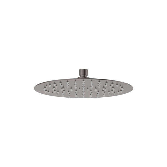 Fienza Kaya 250mm Round Gun Metal Shower Head ,
