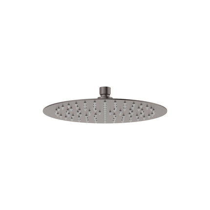 Fienza Kaya 250mm Round Gun Metal Shower Head ,