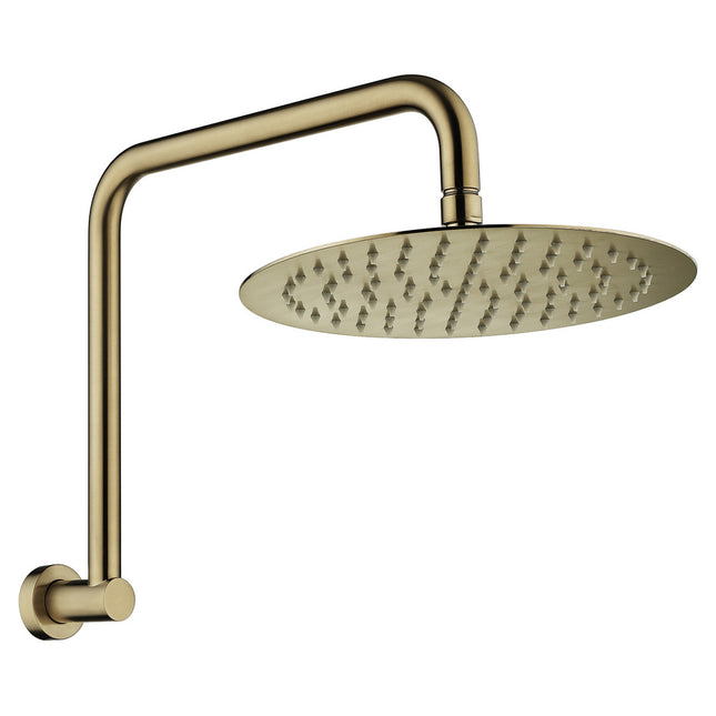 Fienza Kaya Gold Gooseneck Shower Arm Set ,